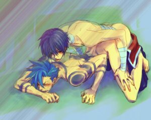 Rating: Explicit Score: 0 Tags: 2boys anal blue_hair blush closed_eyes clothed_male_nude_male clothed_on_nude cmnm doggy_style garlock_simon gay kamina male multiple_boys multiple_males penetration rule34 simon_(tengen_toppa_gurren_lagann) tengen_toppa_gurren_lagann wince yaoi User: bunchy7s