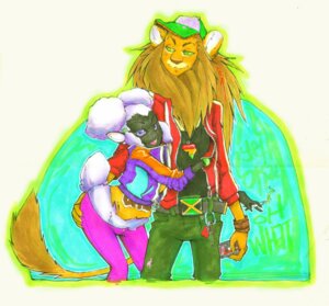 Rating: Safe Score: 0 Tags: 2008 africa alternative_fashion anthro belt_buckle bottomwear bovid buckle caprine clarice_(tomhoshino) clothed clothing colorful_theme denim denim_bottomwear denim_clothing domestic_sheep drugs duo e621 felid fully_clothed fur green_eyes hat headgear headwear hippie jeans jewelry lion male mammal marijuana marker_(artwork) nigel_(tomhoshino) pantherine pants pigtails purple_eyes roux_(artist) sheep simple_background smile tail tomhoshino traditional_media_(artwork) white_background white_body white_fur User: bunchy7s