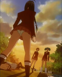 Rating: Explicit Score: 0 Tags: ahoge black_hair breasts cap chinkyuu_koudai cleavage cloud female footwear green_hair ikkitousen kaku_bunwa kneehighs long_hair loose_socks outdoors panties pantyshot plaid rule34 ryofu_housen school_uniform screencap seifuku serafuku short_hair skirt socks sunset tartan tied_hair twintails underwear white_panties User: bunchy7s
