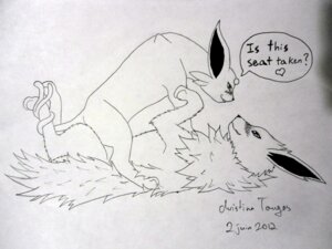 Rating: Questionable Score: 0 Tags: 2012 4:3 absurd_res ambiguous_gender black_and_white blush canid canine digitigrade duo e621 eeveelution english_text espeon feral fur generation_1_pokemon generation_2_pokemon heart_symbol hi_res jolteon mammal monochrome nintendo paws pokemon pokemon_(species) quadruped tail text unknown_artist User: bunchy7s Rating: Questionable Score: 0 Tags: 2012 4:3 absurd_res ambiguous_gender black_and_white blush canid canine digitigrade duo e621 eeveelution english_text espeon feral fur generation_1_pokemon generation_2_pokemon heart_symbol hi_res jolteon mammal monochrome nintendo paws pokemon pokemon_(species) quadruped tail text unknown_artist User: bunchy7s