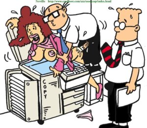 Rating: Explicit Score: 0 Tags: 1girls 2boys alice_(dilbert) ambiguous_penetration ass bodily_fluids breasts dilbert dilbert_(franchise) female glasses male male/female nev newspaper_comic_strip nipples open_mouth penis rule34 wally_(dilbert) User: bunchy7s