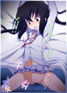 Rating: Explicit Score: 0 Tags: 1boy 1girls arms_up azusa_nakano_(k-on!) black_hair brown_eyes censored female gag gagged human human_only k-on! long_hair male panties_in_mouth panty_gag pussy rule34 school_uniform schoolgirl straight stuffed_mouth_gag tagme User: bunchy7s
