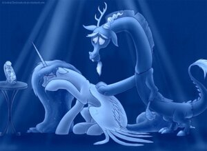 Rating: Safe Score: 0 Tags: 2014 antlers blue_and_white blue_monochrome blue_theme bodily_fluids celestiathegreatest chimera cool_colors crying cutie_mark discord_(mlp) draconequus duo e621 end_table equid equine eyes_closed fangs feathered_wings feathers female feral flower friendship_is_magic furniture hair hasbro horn king_sombra_(mlp) male mammal messy_hair monochrome multicolored_hair my_little_pony mythological_creature mythological_equine mythology photo plant princess_celestia_(mlp) rose_(flower) sad sitting sparkles table tears teeth unicorn upset winged_unicorn wings User: bunchy7s