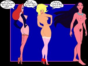 Rating: Explicit Score: 0 Tags: 3girls black_hair cool_world crossover dark-skinned_female dark_skin disney disney_princess female female_only holli_would human jessica_rabbit lowres multiple_females multiple_girls native_american neckwear nipples pocahontas pocahontas_(character) pubic_hair rule34 stockings tb who_framed_roger_rabbit yuri User: bunchy7s