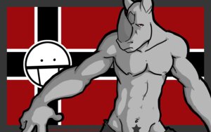 Rating: Questionable Score: 0 Tags: 16:10 2005 4_fingers anthro bad_metadata e621 fingers flag frown grey_body grey_skin horn k.burkett looking_at_viewer male mammal missing_sample muscular muscular_anthro muscular_male navel red_eyes rhinoceros solo tattoo wallpaper widescreen User: bunchy7s