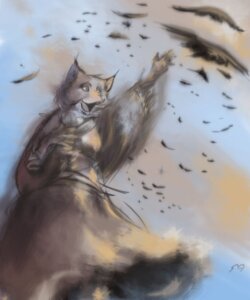 Rating: Safe Score: 0 Tags: 5:6 abstract_art avian bird clothing cloud digital_media_(artwork) digital_painting_(artwork) domestic_cat e621 felid feline felis female flying group low-angle_view mammal outside painting_(artwork) robe sky skyscape solo_focus vampirechicken User: bunchy7s