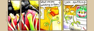 Rating: Safe Score: 0 Tags: 3:1 ambiguous_gender arthropod bee comic controller dialogue door e621 electronics elemental_creature english_text flora_fauna flower group humor hymenopteran insect inside nicholas_gurewitch perry_bible_fellowship plant remote_control speech_bubble suggestive television text url what User: bunchy7s