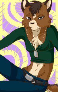 Rating: Safe Score: 0 Tags: abstract_background aliasing anthro belt biped black_belt bottomwear brown_body brown_eyes brown_fur brown_hair brown_nose canid canine cel_shading chest_tuft clothed clothing denim denim_bottomwear denim_clothing digital_drawing_(artwork) digital_media_(artwork) dog_tags e621 female fox fully_clothed fur hair jeans looking_at_viewer mammal midriff navel oekaki pants pose purple_background shaded shirt simple_background sitting solo tail topwear tuft unknown_artist whiskers yellow_background User: bunchy7s Rating: Safe Score: 0 Tags: abstract_background aliasing anthro belt biped black_belt bottomwear brown_body brown_eyes brown_fur brown_hair brown_nose canid canine cel_shading chest_tuft clothed clothing denim denim_bottomwear denim_clothing digital_drawing_(artwork) digital_media_(artwork) dog_tags e621 female fox fully_clothed fur hair jeans looking_at_viewer mammal midriff navel oekaki pants pose purple_background shaded shirt simple_background sitting solo tail topwear tuft unknown_artist whiskers yellow_background User: bunchy7s