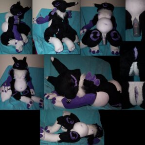 Rating: Explicit Score: 0 Tags: alternate_color anthro anus bandai_namco belly big_belly black_body black_fur breasts butt canid canine digimaon digimon digimon_(species) e621 fan_character female fur genitals grandfathered_content inola mammal nipples plushie plushophilia pregnant real renamon sex_toy solo spray_can tail vulva white_body white_fur User: bunchy7s