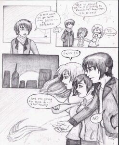 Rating: Safe Score: 0 Tags: clothed clothing comic coop_(wrng) dialogue e621 english_text female graphite_(artwork) greyscale group human male mammal monochrome natsume_(wrng) natsumewolf not_furry rikku text traditional_media_(artwork) wolf's_rain wolf's_rain_next_generation User: bunchy7s