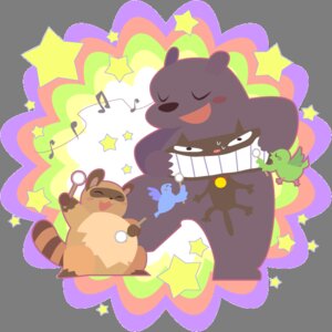 Rating: Safe Score: 0 Tags: 1:1 alpha_channel ambiguous_gender anthro avian bear bird canid canine domestic_cat e621 felid feline felis feral group mammal music musical_note musical_symbol playing_music raccoon_dog simple_background symbol tail tanuki toony transparent_background unknown_artist User: bunchy7s