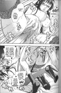 Rating: Explicit Score: 0 Tags: 1boy 1girls bisexual comic english_text female femdom hard_translated high_heels highres jpeg_artifacts male malesub manga medical monochrome niiba_kiyoharu pink_sniper right_to_left rule34 sakurai_haruna scan sex_from_behind shoes straight thighhighs translated yonekura_kengo User: bunchy7s