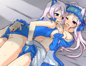 Rating: Explicit Score: 0 Tags: animal_ear blue_eyes blush breasts female female_only fingering gloves hairband large_breasts long_hair mabinogi man_(man-room) multiple_females multiple_girls nao no_visible_genitalia open_mouth panties pink_hair rule34 saliva saliva_trail straight_hair sweat tears tied_hair tongue twintails underwear white_hair yuri User: bunchy7s