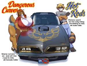Rating: Questionable Score: 0 Tags: anthro bent_over big_breasts breasts brown_eyes bulge car cleavage clothed clothing deer digital_media_(artwork) domestic_cat duo e621 english_text f-body felid feline felis female general_motors georgia_state_flag gideon green_eyes hooves huge_breasts hyper hyper_breasts juggs_(gideon) looking_at_viewer male mammal muscle_car pontiac pontiac_firebird pose procyonid raccoon shine_(gideon) text thick_thighs vehicle vintage_car wide_hips User: bunchy7s