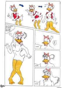 Rating: Questionable Score: 0 Tags: 1girls age_progression comic disney ducktales female female_only furry rule34 transformation translation_request webby_vanderquack User: bunchy7s