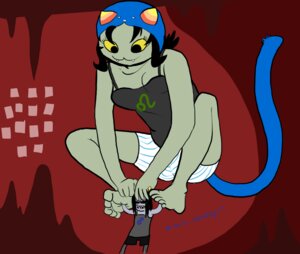 Rating: Safe Score: 0 Tags: alien alien_humanoid animal_humanoid astrological_symbol black_hair breasts cat_tail cave clothing duo e621 equius_zahhak feet felid felid_humanoid female grey_body grey_skin hair hat headgear headwear homestuck horn horned_humanoid humanoid leo_(symbol) macro male mammal mammal_humanoid ms_paint_adventures nepeta_leijon symbol tinysensei toes troll_(homestuck) underwear western_zodiac western_zodiac_symbol young User: bunchy7s