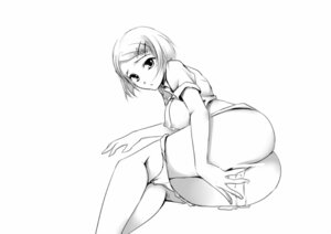 Rating: Explicit Score: 0 Tags: 1girls copyright_request female hair_ornament hairclip masturbation monochrome niko niko_(azurite) panties pussy rule34 shirt_lift short_hair solo thong underwear User: bunchy7s