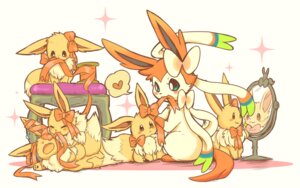 Rating: Safe Score: 0 Tags: accessory ambiguous_gender blue_eyes blush bow_ribbon brown_body brown_eyes brown_fur canid canine daww e621 eevee eeveelution eyes_closed feral fur furniture generation_1_pokemon generation_6_pokemon group hair_accessory hair_bow hair_ribbon happy heart_symbol kemono looking_down mammal mirror nintendo open_mouth pokemon pokemon_(species) reflection ribbons sharp_teeth simple_background sitting smile sylveon table teeth tongue toraneko38 white_background User: bunchy7s