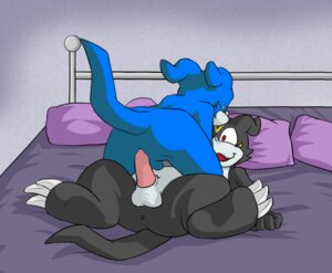 Rating: Explicit Score: 0 Tags: alternate_color anal anthro anus balls bandai_namco blue_body blue_skin bluevmon darkmon_(ryodramon) digimon digimon_(species) duo e621 erection eyes_closed fan_character genitals hypnosis male male/male male_penetrated male_penetrating male_penetrating_male mind_control penetration penis red_eyes sex sexymel surprised tail veemon User: bunchy7s