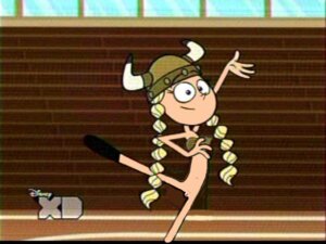 Rating: Explicit Score: 0 Tags: 1girls alternate_hairstyle blonde_hair bottomless_female dancing female kendall_perkins kick_buttowski long_hair pussy rule34 solo tagme twin_braids viking_helmet User: bunchy7s