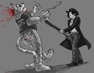 Rating: Questionable Score: 0 Tags: 2009 action_scene blood blood_splatter bodily_fluids bottomwear butt_flap clothing costume cowboy cowboy_hat duo duster_coat e621 feet footwear fursecution fursuit gore gun hat headgear headwear holding_gun holding_object holding_ranged_weapon holding_weapon human humor male mammal nightmare_fuel ouch pants paws ranged_weapon rifle shirt shoes shot_in_head sickeleye tail topwear violence weapon User: bunchy7s Rating: Questionable Score: 0 Tags: 2009 action_scene blood blood_splatter bodily_fluids bottomwear butt_flap clothing costume cowboy cowboy_hat duo duster_coat e621 feet footwear fursecution fursuit gore gun hat headgear headwear holding_gun holding_object holding_ranged_weapon holding_weapon human humor male mammal nightmare_fuel ouch pants paws ranged_weapon rifle shirt shoes shot_in_head sickeleye tail topwear violence weapon User: bunchy7s