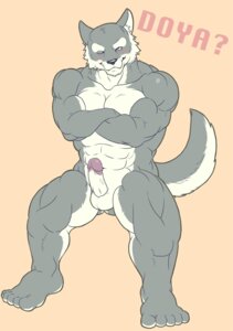 Rating: Explicit Score: 0 Tags: abs anthro balls biceps big_muscles big_penis biped blush canid canine canis crossed_arms doya e621 erection fur genitals grey_body grey_fur male mammal muscular muscular_anthro muscular_male nude pecs penis pose sitting solo tail vein white_body white_fur wolf User: bunchy7s