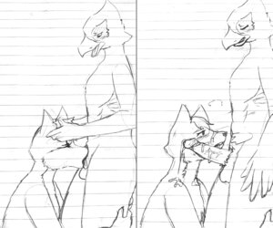Rating: Explicit Score: 0 Tags: afterglow anthro avian beak bird blue_tick canid canine deep_throat duo e621 erection falco_lombardi fellatio foreskin fox fox_mccloud genitals humanoid_genitalia humanoid_penis interspecies male male/male male_penetrated male_penetrating male_penetrating_male mammal monochrome nintendo oral oral_penetration penetration penile penis retracted_foreskin sex star_fox User: bunchy7s
