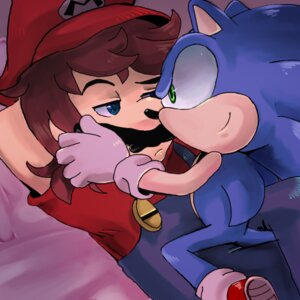 Rating: Safe Score: 0 Tags: 1:1 5_fingers anthro armwear bed bedroom big_eyes big_head black_hair black_nose blue_body blue_eyes brown_hair button_(fastener) clothed clothing crossover crossover_ship duo e621 eulipotyphlan facial_hair fannfare fingers footwear frown furniture glistening gloves green_eyes hair half-closed_eyes handwear happy hat headgear headwear hedgehog human human_on_anthro inside interspecies male male/male male_on_bottom male_on_top mammal mario mario_bros mustache narrowed_eyes nintendo nude on_bottom on_top overalls plumber quills_(anatomy) romantic romantic_couple sega shadow shirt shoes short_hair side_mouth smile socks sonic_the_hedgehog sonic_the_hedgehog_(series) straddling text text_on_clothing text_on_hat text_on_headgear text_on_headwear toony topwear white_armwear white_clothing User: bunchy7s