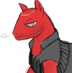 Rating: Safe Score: 0 Tags: 2011 archived_source big_macintosh_(mlp) clothing confusedkain crossover e621 earth_pony equid equine feral friendship_is_magic hasbro heart_symbol heavy_(team_fortress_2) horse jacket male mammal my_little_pony pony simple_background solo team_fortress_2 topwear valve valve_corporation white_background User: bunchy7s