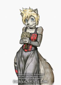 Rating: Safe Score: 0 Tags: alternative_fashion anthro blonde_hair canid canine clothing dress e621 female flower fur grey_body grey_fur hair keiron_white looking_at_viewer mammal plant short_hair solo tail wide_hips User: bunchy7s Rating: Safe Score: 0 Tags: alternative_fashion anthro blonde_hair canid canine clothing dress e621 female flower fur grey_body grey_fur hair keiron_white looking_at_viewer mammal plant short_hair solo tail wide_hips User: bunchy7s