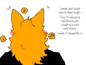 Rating: Safe Score: 0 Tags: 4:3 anthro blush canid canine canis comic e621 english_text fur kemono male mammal muscular muscular_anthro muscular_male solo text translated wolf yakantuzura zinovy User: bunchy7s