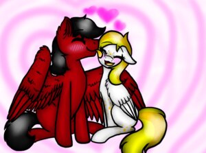 Rating: Safe Score: 0 Tags: 2013 blush cotton_canvas duo e621 equid equine feathered_wings feathers female female/female fur hasbro heart_symbol licking lightning_chaser_(character) mammal my_little_pony mythological_creature mythological_equine mythology pegasus romantic romantic_ambiance romantic_couple tail tongue tongue_out white_body white_fur wings User: bunchy7s