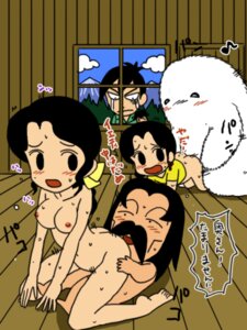 Rating: Explicit Score: 0 Tags: cowgirl_position facial_hair female group_sex moustache pontarou_urashima reverse_cowgirl_position rule34 sex straddle sweat User: bunchy7s