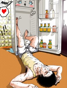 Rating: Safe Score: 0 Tags: appliance armpit_hair black_hair blush bodily_fluids body_hair bottomwear clothing e621 food fridge hair heart_symbol human kitchen_appliance machine male mammal not_furry shorts solo sweat unknown_artist what User: bunchy7s Rating: Safe Score: 0 Tags: appliance armpit_hair black_hair blush bodily_fluids body_hair bottomwear clothing e621 food fridge hair heart_symbol human kitchen_appliance machine male mammal not_furry shorts solo sweat unknown_artist what User: bunchy7s
