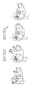 Rating: Safe Score: 0 Tags: anthro black_and_white canid canine canis console cuddling dialogue duo e621 electronics frown game_console heart_symbol hi_res hug human human_on_anthro interspecies male male/male male_on_anthro mammal monochrome multiple_scenes musical_note musical_symbol mythological_canine mythological_creature mythology nintendo nintendo_ds nintendo_ds_family pictographics question_mark sitting size_difference snazzapplesweet symbol werecanid werecanine werecreature werewolf wolf User: bunchy7s
