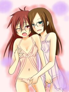 Rating: Explicit Score: 0 Tags: beige_skin blush bra breast_grab breasts brown_hair clothes color eyewear female female_only fingering front_view glasses hair human klug lesbian moaning_in_pleasure multiple_females multiple_girls navel open_eyes puyo_puyo puyo_puyo_fever questionable_consent red_eyes round_ears rule34 rule_63 standing strange_klug teal_eyes wink yuri User: bunchy7s