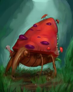 Rating: Safe Score: 0 Tags: 4:5 ambiguous_gender arthropod detailed detailed_background e621 elemental_creature feral fungi_fauna fungus generation_1_pokemon infected insect mushroom nintendo parasect plant pokemon pokemon_(species) solo soupandbutter what_has_science_done User: bunchy7s