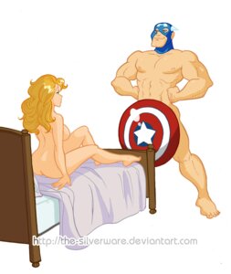 Rating: Questionable Score: 0 Tags: 1boy 1girls abs ass avengers barefoot bed biceps blonde_hair blue_eyes breasts captain_america captain_america's_shield captain_america_(series) feet female male marvel marvel_comics mask muscles nude pecs ritam rule34 serratus_anterior sharon_carter sideboob steve_rogers straight straight_hair the-silverware User: bunchy7s