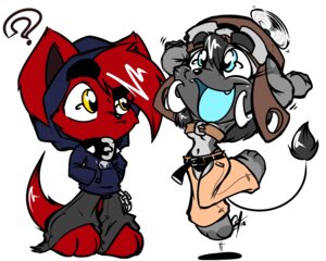 Rating: Safe Score: 0 Tags: 3_toes 5:4 anthro arms_above_head aviator_cap barefoot belt belt_bra belted_breasts big_head black_nose blue_eyes bottomwear breasts chain clothed clothing collar domestic_cat duo e621 eyewear eyewear_on_head feet felid feline felis female fist fully_clothed fur furgonomics goggles grey_body grey_fur hair hand_in_pocket hands_in_both_pockets hat headgear headwear hoodie huge_head jumping lilchu lintu_(character) looking_at_another male mammal motion_blur motion_lines open_mouth open_smile pants pockets propeller_hat question_mark red_body red_fur red_hair shaw_(catminion) short_hair simple_background smile spiked_collar spikes sweater tail tail_tuft toes toony topwear tuft white_background yellow_eyes User: bunchy7s