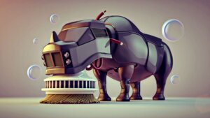 Rating: Safe Score: 0 Tags: 3d_(artwork) ambiguous_gender brush bubble cleaning cleaning_tool detailed digital_media_(artwork) e621 feral grey_background horn machine mammal quadruped rhinoceros robot robot_feral simple_background solo vacuum_cleaner vehicle wire zhivko_terziivanov User: bunchy7s