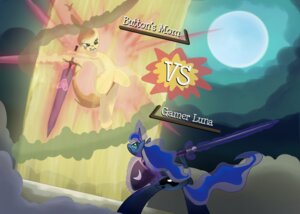 Rating: Safe Score: 0 Tags: bendykins blue_body blue_eyes blue_feathers blue_fur blue_hair butt cream_heart cutie_mark duo e621 earth_pony english_text equid equine fan_character feathered_wings feathers female friendship_is_magic fur hair hasbro horn horse mammal melee_weapon my_little_pony mythological_creature mythological_equine mythology nude pony princess_luna_(mlp) shield sword text weapon winged_unicorn wings User: bunchy7s