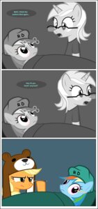 Rating: Questionable Score: 0 Tags: 2014 absurd_res applejack_(mlp) bear bed black_border border clothing comic death digital_media_(artwork) e621 earth_pony english_text equid equine eye_injury eye_torture eyewear female feral friendship_is_magic furniture glasses green_eyes group hasbro hat headgear headwear hi_res horse mammal monochrome my_little_pony mythological_creature mythological_equine mythology pegasus pen pencil_(object) pony purple_eyes rainbow_dash_(mlp) scissors surgon_simulator text tongue tongue_out unusual_penetration wings zacatron94 User: bunchy7s