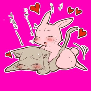 Rating: Explicit Score: 0 Tags: 1:1 ambiguous_gender blush domestic_cat duo e621 eyes_closed felid feline felis feral feral_on_feral from_behind_position heart_symbol interspecies japanese_text lagomorph makuro male male/ambiguous mammal nude outline pink_background sex simple_background tail text thrusting translation_request User: bunchy7s