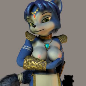 Rating: Explicit Score: 0 Tags: 3d anthro blue_fur canine female female_only fox fur furry krystal krystal_(littledragon) rule34 solo star_fox tagme User: bunchy7s