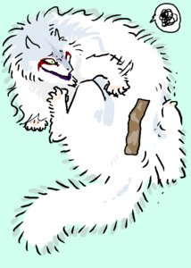 Rating: Safe Score: 0 Tags: ambiguous_gender e621 feral fluffy frustrated mammal mick39 rain_silves reaching sergal solo tail tape User: bunchy7s