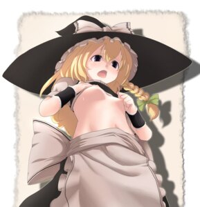 Rating: Explicit Score: 0 Tags: apron black_eyes blonde_hair braid breasts buriki female hat human marisa_kirisame rule34 solo touhou User: bunchy7s