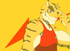 Rating: Safe Score: 0 Tags: abstract_background anthro biceps blue_eyes clothing debirobu e621 eyebrows felid gesture looking_at_viewer male mammal morenatsu muscular muscular_anthro muscular_male one_eye_closed pantherine pecs pink_nose salute shirt simple_background smile solo stripes tank_top thick_eyebrows tiger topwear torahiko_ooshima wink User: bunchy7s Rating: Safe Score: 0 Tags: abstract_background anthro biceps blue_eyes clothing debirobu e621 eyebrows felid gesture looking_at_viewer male mammal morenatsu muscular muscular_anthro muscular_male one_eye_closed pantherine pecs pink_nose salute shirt simple_background smile solo stripes tank_top thick_eyebrows tiger topwear torahiko_ooshima wink User: bunchy7s