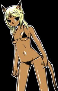 Rating: Explicit Score: 0 Tags: alternative_fashion animal_humanoid bikini black_background blonde_hair cat_humanoid circlet clothed clothing dark_body dark_skin e621 felid felid_humanoid feline feline_humanoid female final_fantasy final_fantasy_xi ganguro_(fashion) gyaru hair humanoid j-fashion lowleg lowleg_bikini mammal mammal_humanoid miromu mithra outline short_hair simple_background skimpy solo square_enix swimwear tail two-piece_swimsuit white_outline User: bunchy7s