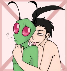 Rating: Questionable Score: 0 Tags: ahoge alien alien_humanoid dib_membrane duo e621 hair human humanoid invader_zim irken licking male male/male mammal nickelodeon not_furry question_mark tongue tongue_out unknown_artist zim_(invader_zim) User: bunchy7s