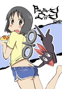 Rating: Questionable Score: 0 Tags: android assisted_exposure barefoot black_eyes black_hair blush bottomwear butt clothing digital_media_(artwork) digitigrade domestic_cat duo e621 english_text feet felid feline felis female feral food hair japanese_text machine mammal nano_shinonome nichijou omelette open_mouth plate quadruped robot sakamoto_(nichijou) scarf shirt short_hair shorts tail text topwear winding_key young zubatto User: bunchy7s